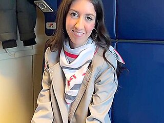 Train Conductor Caught Passenger Jerking Off, But Wasnt Confused And Jumped On His Cock 30 Min