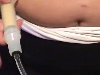 Hucow Milking My Tits