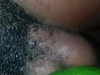 Dildo was too big for her to handle