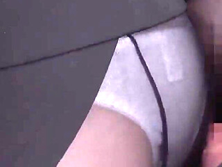 Black Pantyhose Boss - Her Teasing Panty Flash Turns Into Stress-relief Sex - Cut4