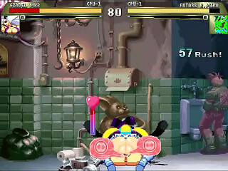 Futanari hentai game futa fighters . Cute shemale game ladies having sex