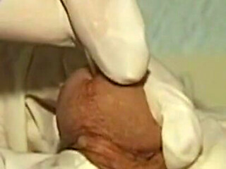 Blonde Nurse Teases Her Patient with Medical Tools