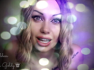 My strong gaze makes you dumb! Mesmerizing eye contact & ASMR & JOI