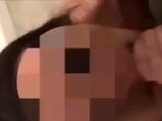 Amateur girlfriend handjob and blowjob with facial