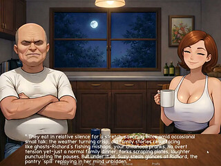 Grandpa Lesson Taboo Hentai Game Ep.3 He Dick Slap His Grandson Wife!