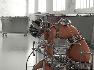 Hardcore BDSM Metal Bondage Compilation by CyberCaptain