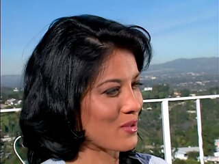 A Hot Summer Scissoring for Two Busty Young Lesbians