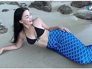Alexa Mills In Sex With Real Mermaid Cum On Tail Perfect Pussy