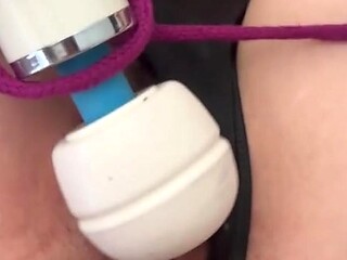 Amateur GF enjoys anal play with toys