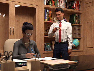 I Tricked My Female Boss Into Having Sex and Creampied Her - Midnight Paradise