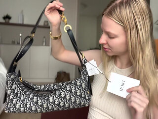 Findom Luxury Shopping Haul 12k $ Heavy Drain