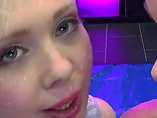 Rebecca Black & Cherry English Wild Ggg Bukkake
