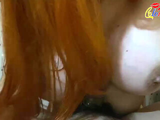 POV Titjob - My Latina Rubs My Cock with Her Huge Tits - Colomperx