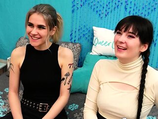 QueerCrush interview with Adalind Gray and Amelia Ivory
