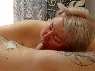 My Stepmom Came and Helped Me Cum by Sucking and Jerking My Cock