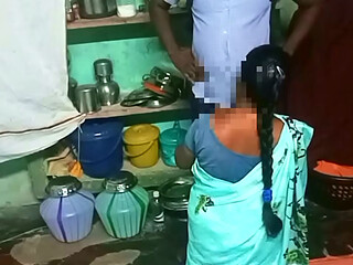 Indian student with aunty sex in home