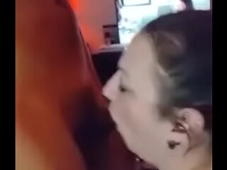 Blackboi gets some sloppy top from white bbw