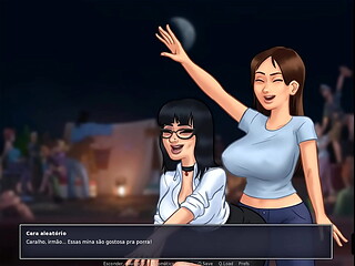 Summertime Saga ep 86 - A festa tava boa ate que ...