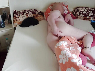 Alone and After Work on the Bed uncut