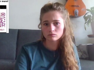 Shy Guitar Girl on Cam