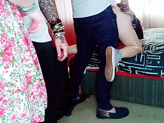 Foursome swopping partners halfway