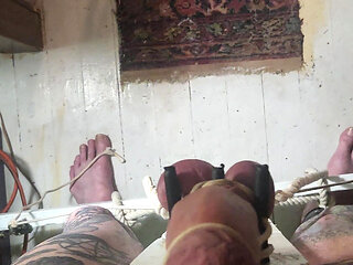 Unholy Crucifix Ballbusting