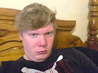 JERKING OFF IN BED