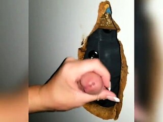 Charlie glory hole blowjob