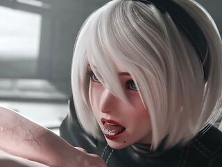 2B I Nier Automata I Blowjob