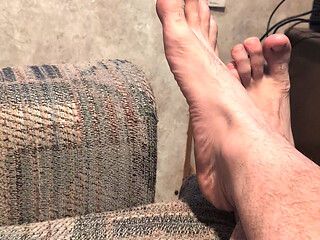 Dirty feet in your face