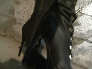 Worship My Boots, Earn the Right to Lick Your Cum off the Soles