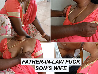 Father-in-law Fuck Son's Wife -1