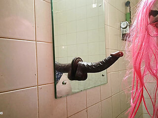 TV clown slut gets her creamy reward - just not the cream she was hoping for