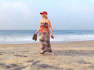 Mature Blonde Wife Enjoys Sex in Stockings