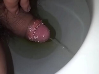 Smegma dirty cock pissing