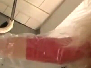 Humiliating ass penetrated penis stretching