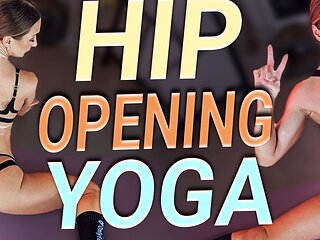 HOT Hip Opening Yoga Workout - Hannahjames710