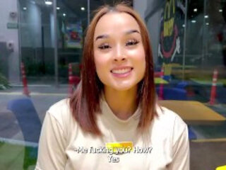 New Intern Fucks Me to Earn a Job! Public Sex - Abella Olsen