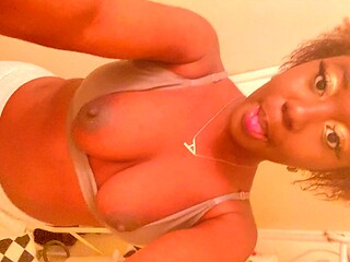 Ebony joi, pegging ebony, indian pegging strapon