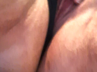 Wet Black Panties