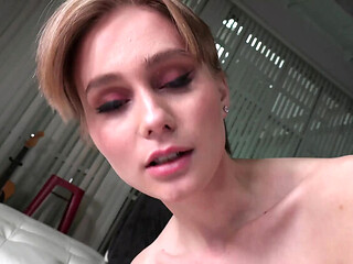Anal Creampie for Petite Blonde Alicia Williams in POV