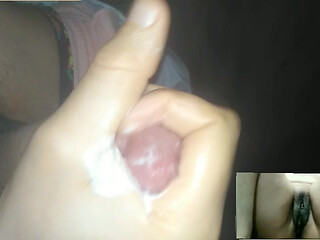 Masturbating for Boyfriend on a video call
