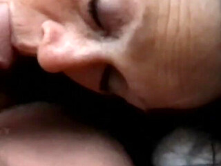 Thirsty MILF GILF Candi Annie Gets Her Morning Milk
