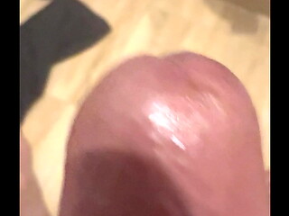 MEGA CABEZA DE PENE S&Uacute_PER INCHADA Y GORDA A PUNTO DE ESTALLAR