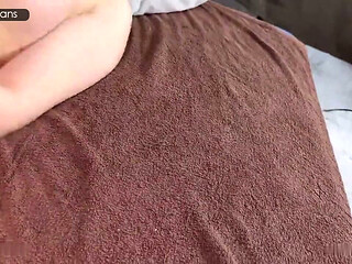 Cute Busty 20-year-old Amateur - Nipple Teasing, Creampie and Cumshot