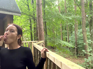 Fucking in the Danish Forrest