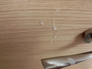 Hot Masturbation Close-up with Monster Cock!