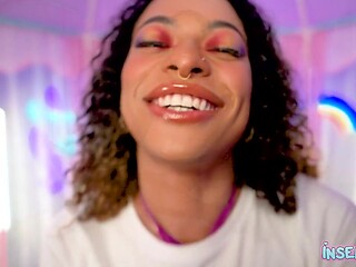 Ava Valentina's Deepthroat BJ & Fucked Hard