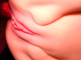 Hot MILF's Close-up Ass-Fucking with 18yo Cute Girl