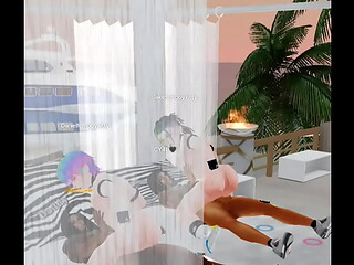 Two femboys taking BBC
